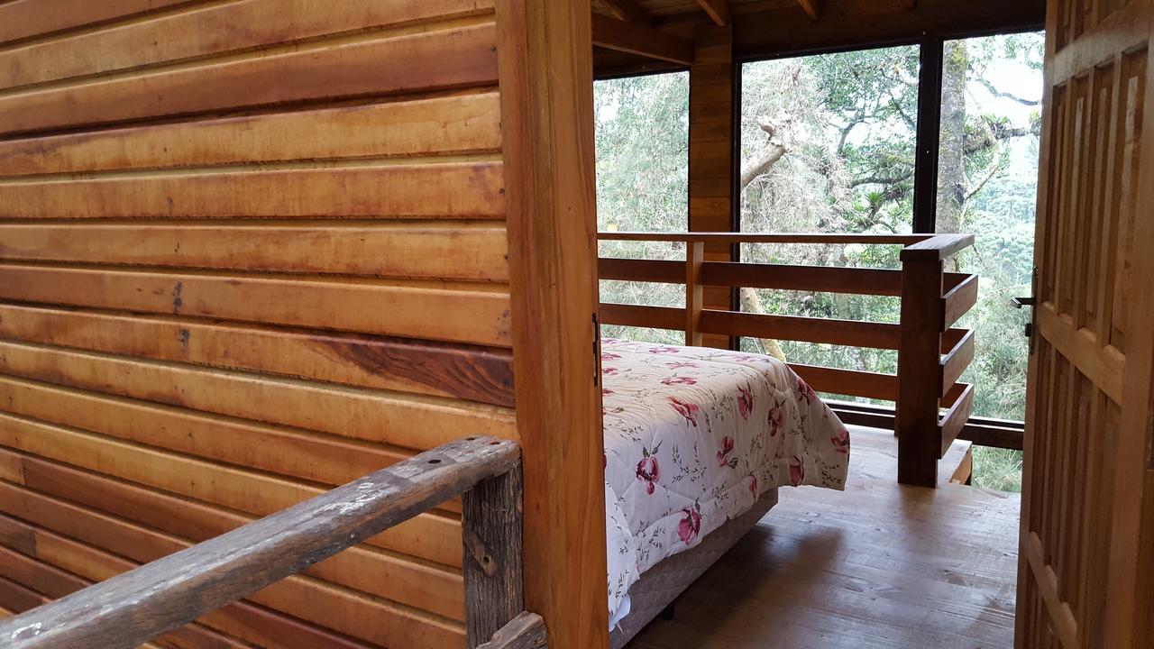 Chale Dos Tucanos- Parede De Vidro Com Linda Vista Campos do Jordão Buitenkant foto